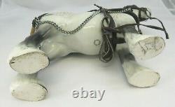 Beswick Dapple Grey Shire Horse with Tack