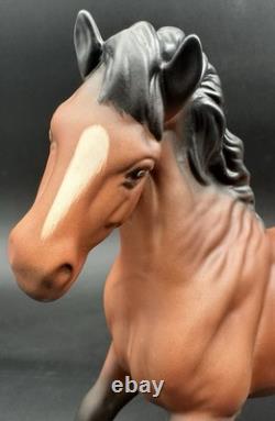 Beswick England Cantering Shire Horse Large Figure Figurine Matte