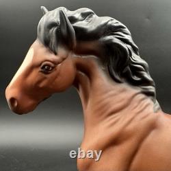 Beswick England Cantering Shire Horse Large Figure Figurine Matte