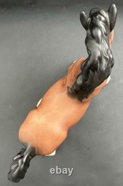 Beswick England Cantering Shire Horse Large Figure Figurine Matte