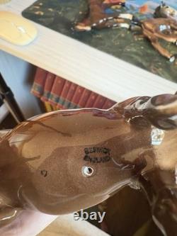 Beswick England English Porcelain Horse Set