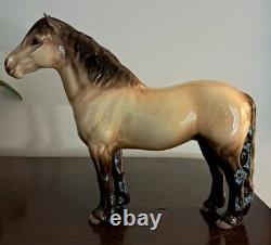 Beswick Highland Pony Mackionneach, Dun Gloss, Early Circle Backstamp