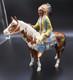 Beswick Horse 1391 Indian Chief Riding Skewbald Pony 8.5 H 1955-1990 Ceramic