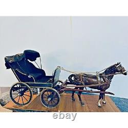 Beswick Horse-Drawn Handmade Doctor's Buggy