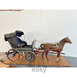 Beswick Horse-Drawn Handmade Doctor's Buggy