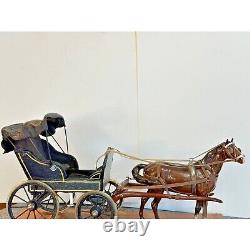 Beswick Horse-Drawn Handmade Doctor's Buggy