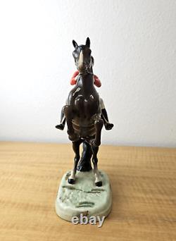 Beswick Horse Figure Rearing Huntsman Jockey # 868 England