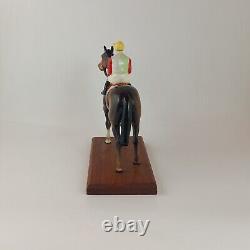 Beswick Horse Figurine Model 1862 Horse and Jockey No 12 6705 BSK