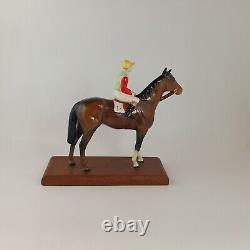 Beswick Horse Figurine Model 1862 Horse and Jockey No 12 6705 BSK