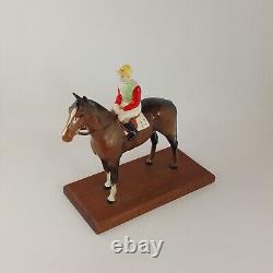 Beswick Horse Figurine Model 1862 Horse and Jockey No 12 6705 BSK