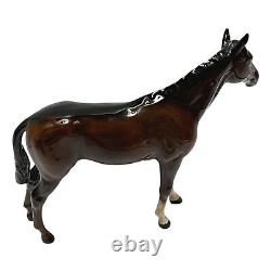 Beswick Horse Vintage Beswick Bay Horse Figurine Made in England Vintage c 1950s