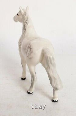 Beswick Horses'Pony (Head Up)' 1197 Grey Gloss Made in England