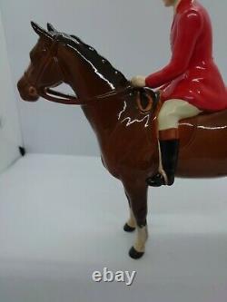 Beswick Huntsman On Horse 1501 + Fox 1440+ Hound 2263 Figure Group