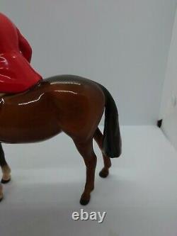 Beswick Huntsman On Horse 1501 + Fox 1440+ Hound 2263 Figure Group