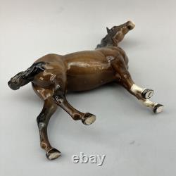 Beswick Large Bay Hunter Horse Figurine 1734 Arthur Gredington Vintage England