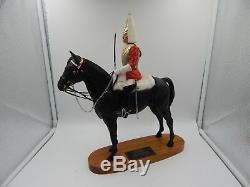 Beswick Life Guard British Horse Figurine Vintage HTF Porcelain