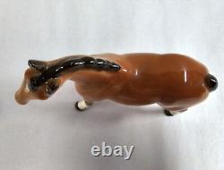 Beswick Orange Bay Large Foal Facing Left #1813 Figurine 4.5 Porcelain England