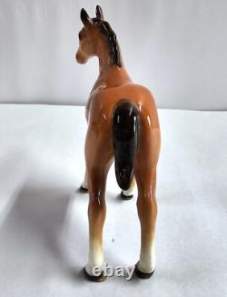 Beswick Orange Bay Large Foal Facing Left #1813 Figurine 4.5 Porcelain England