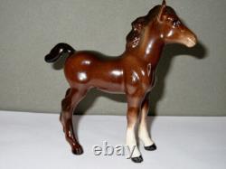 Beswick Three Porcelain Horse Foal Figurines England Signed