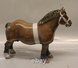 Bing & Grondahl horse B&G 2234 Belgian Stallion