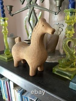 Bitossi Aldo Londi Ceramic Horse Italy MCM Large 10 Vintage Rare