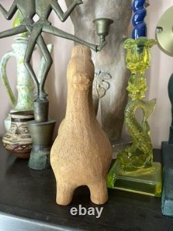 Bitossi Aldo Londi Ceramic Horse Italy MCM Large 10 Vintage Rare