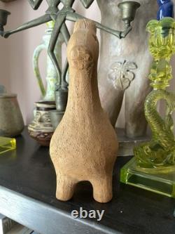 Bitossi Aldo Londi Ceramic Horse Italy MCM Large 10 Vintage Rare