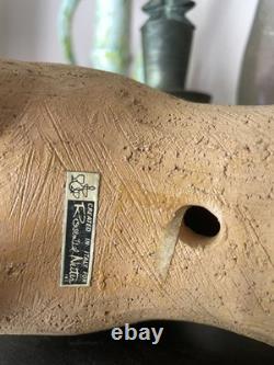 Bitossi Aldo Londi Ceramic Horse Italy MCM Large 10 Vintage Rare