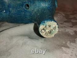 Bitossi Blue Rimini Horse Statue