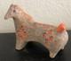 Bitossi Clay & Orange Horse Work Made In The Ceramic Workshop Of Italy Rare