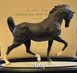 Black Horse Brooks & Bentley The Arabian Knight Fine Porcelain Lenox Vintage