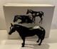Black Horse Ranch Black Appaloosa Quarter Horse Mr. Conclusion Resin/porcelain