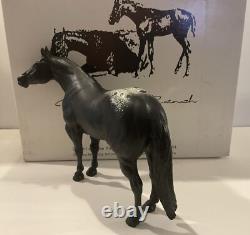 Black Horse Ranch Black Appaloosa Quarter Horse Mr. Conclusion Resin/Porcelain