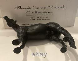 Black Horse Ranch Black Appaloosa Quarter Horse Mr. Conclusion Resin/Porcelain