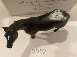 Black Horse Ranch Black Appaloosa Quarter Horse Mr. Conclusion Resin/Porcelain