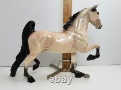 Black Horse Ranch Collection Saddlebred Rose Grey Resin/Porcelain