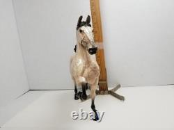 Black Horse Ranch Collection Saddlebred Rose Grey Resin/Porcelain