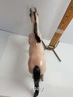 Black Horse Ranch Collection Saddlebred Rose Grey Resin/Porcelain