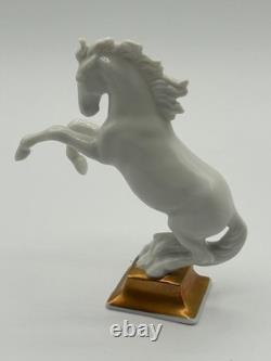 Blanc-de-Chine Porcelain Horse Sculpture by Max Hermann Fritz for Rosenthal 3.5