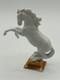 Blanc-de-chine Porcelain Horse Sculpture By Max Hermann Fritz For Rosenthal 3.5