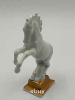 Blanc-de-Chine Porcelain Horse Sculpture by Max Hermann Fritz for Rosenthal 3.5