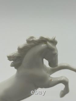 Blanc-de-Chine Porcelain Horse Sculpture by Max Hermann Fritz for Rosenthal 3.5