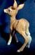 Boehm Porcelain Adorable Fawn #400-90 Horse & Feather Logo Made In Usa Euc