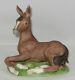 Boehm Porcelain Horse Sculpture 40123 Resting Chestnut Colt New