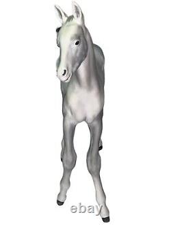 Boehm Porcelain Horse Colt Gray Figurine 20139 Made in England 1989 RARE MINT