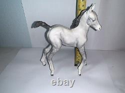 Boehm Porcelain Horse Colt Gray Figurine 20139 Made in England 1989 RARE MINT