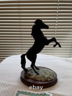 Border Fine Arts Fred Stone Ltd Ed. 415/3500 The Return Of The Black Stallion