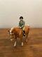 Boy On Pony Palomino Gloss # 1500
