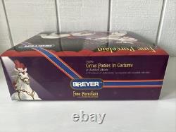 Breyer 1996 Retired 79296 Circus Ponies In Costume Fine Porcelain 100 Of 2500