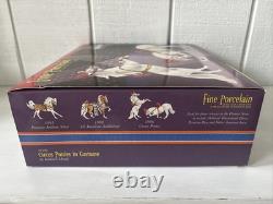 Breyer 1996 Retired 79296 Circus Ponies In Costume Fine Porcelain 100 Of 2500